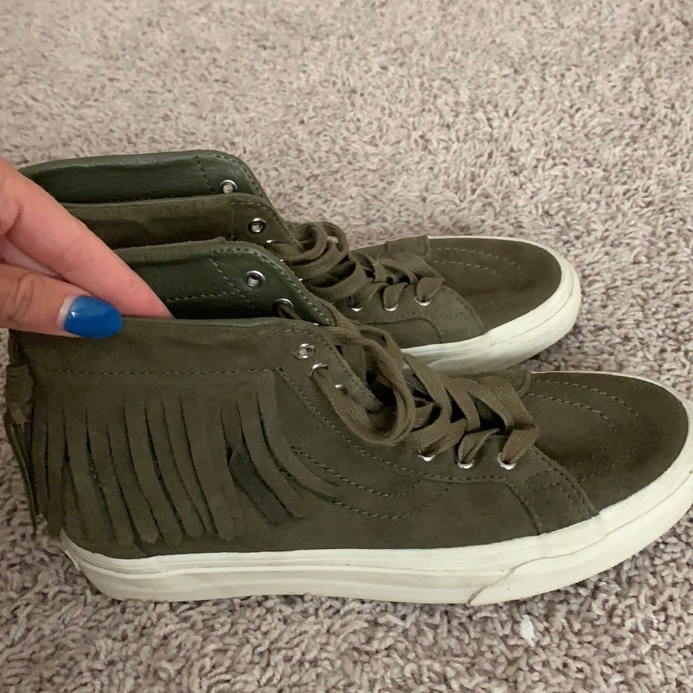 New fringe green vans!!